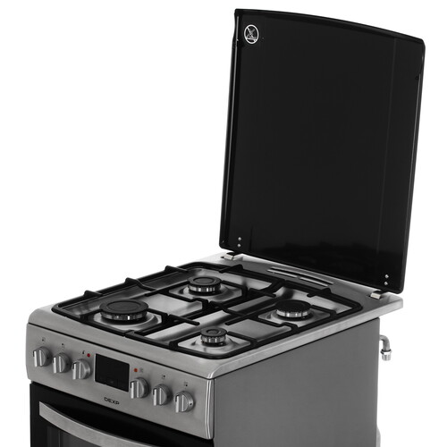 Купить Комбинированная плита DEXP M35-1SLV серебристый  9098496. Характеристики, отзывы и цены в Донецке