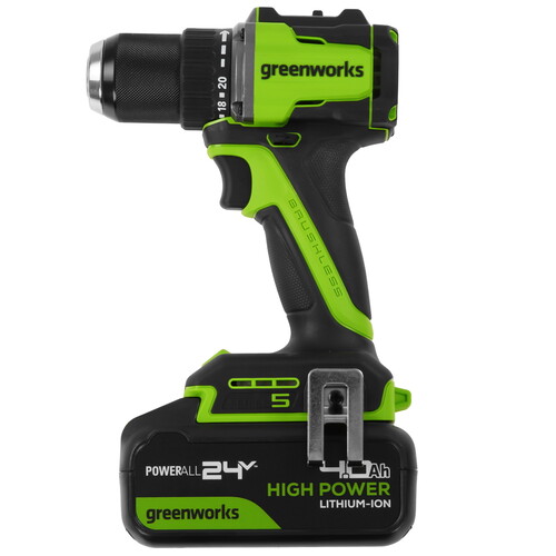 Купить Дрель-шуруповерт Greenworks DD560 24V  9305492. Характеристики, отзывы и цены в Донецке