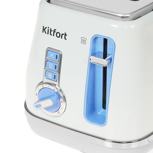 Купить Тостер Kitfort КТ-6213 белый  9090949. Характеристики, отзывы и цены в Донецке