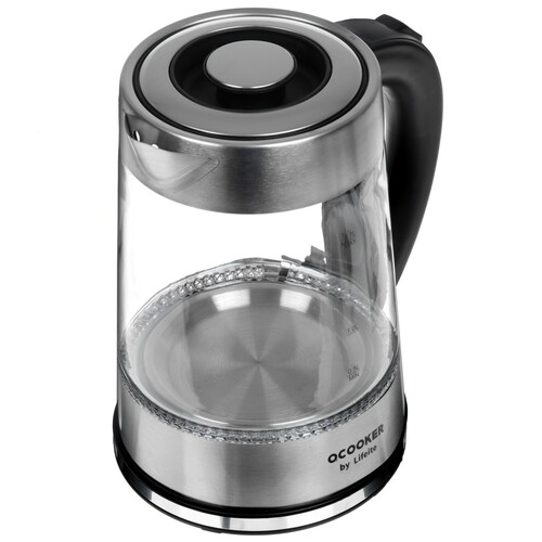 Купить Электрочайник Qcooker ZT-17XB17 серебристый  5491771. Характеристики, отзывы и цены в Донецке