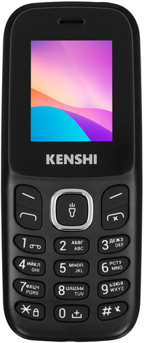 Купить Сотовый телефон KENSHI M174 черный + SIM-карта  9214958. Характеристики, отзывы и цены в Донецке