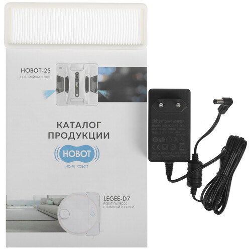Купить Робот-пылесос HOBOT LEGEE-D7 белый  9908720. Характеристики, отзывы и цены в Донецке
