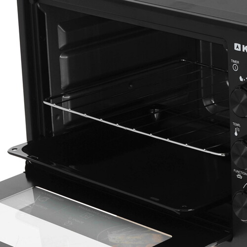 Купить Мини-печь Kraft KF-MO 270 черный  9229281. Характеристики, отзывы и цены в Донецке
