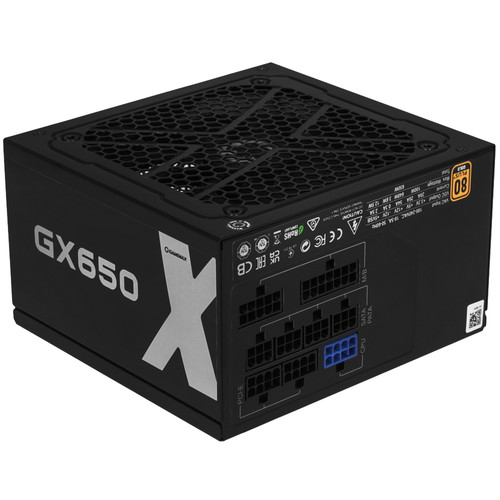 Купить Блок питания GameMax GX-650 Modular  черный  9081308. Характеристики, отзывы и цены в Донецке
