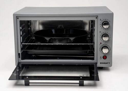 Купить Мини-печь Kraft KF-MO 3803 KGR серый  8108444. Характеристики, отзывы и цены в Донецке