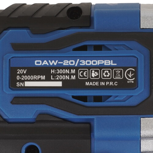 Купить Гайковерт REDBO OAW-20/300PBL  9236346. Характеристики, отзывы и цены в Донецке