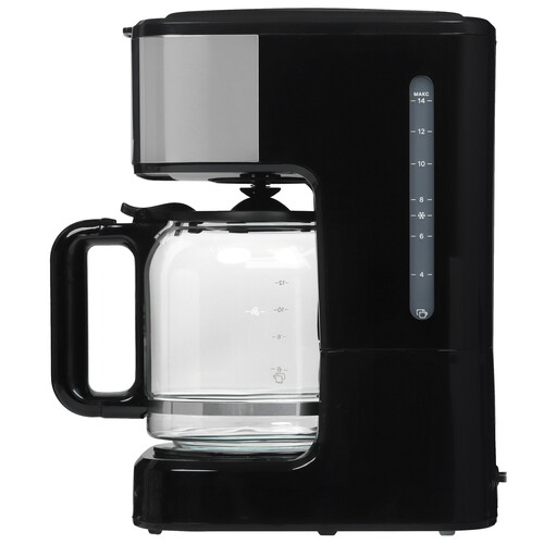 Купить Кофеварка капельная Kitfort КТ-7181 черный  9078357. Характеристики, отзывы и цены в Донецке