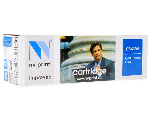 Купить Картридж лазерный NV Print CB435A черный, с чипом  0129804. Характеристики, отзывы и цены в Донецке