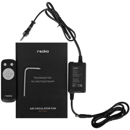 Купить Вентилятор Reoka RKSF-C3600  серебристый  9048418. Характеристики, отзывы и цены в Донецке