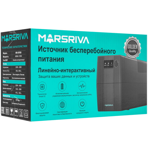 Купить ИБП MARSRIVA MR-UF850  9281645. Характеристики, отзывы и цены в Донецке