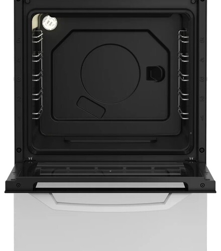 Купить Электрическая плита Beko FFSS57001W белый  9206795. Характеристики, отзывы и цены в Донецке