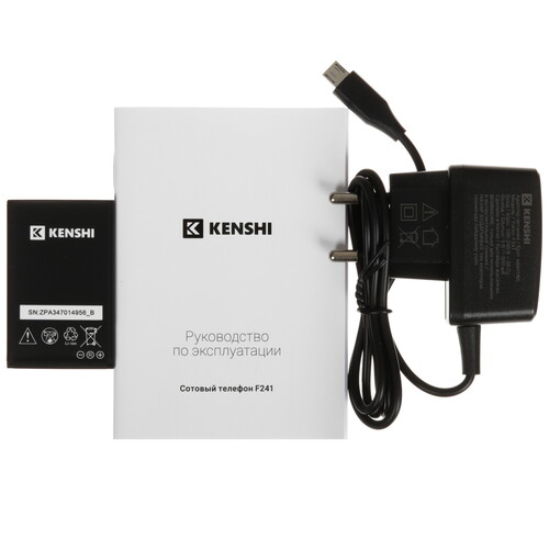 Купить Сотовый телефон KENSHI F241 черный  9045522. Характеристики, отзывы и цены в Донецке