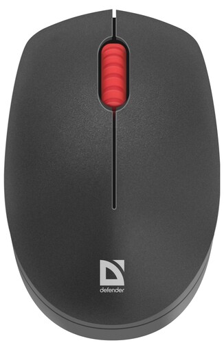 Купить Мышь беспроводная Defender  Tiana MB-055 [52055] черный  9040754. Характеристики, отзывы и цены в Донецке