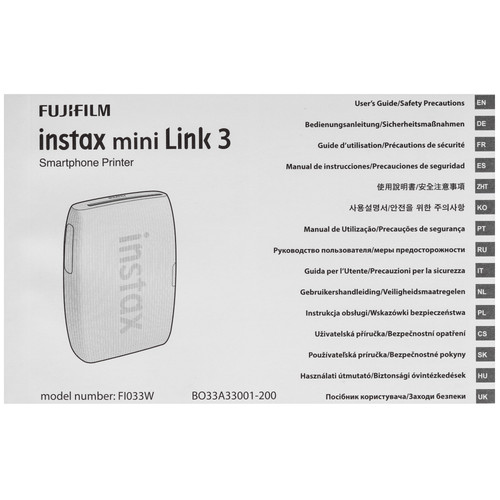 Купить Компактный фотопринтер FUJIFILM Instax Mini Link 3 Gift Box розовый  5643830. Характеристики, отзывы и цены в Донецке