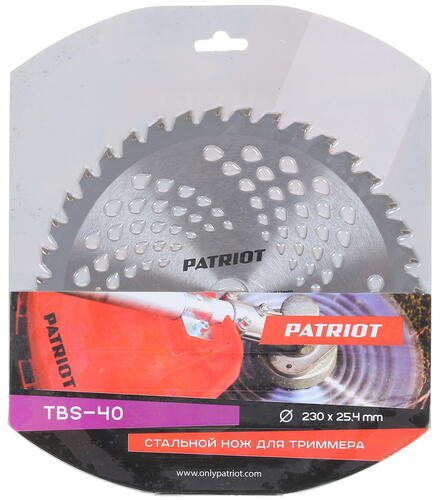Купить Нож для триммера Patriot TBS-40  1246266. Характеристики, отзывы и цены в Донецке