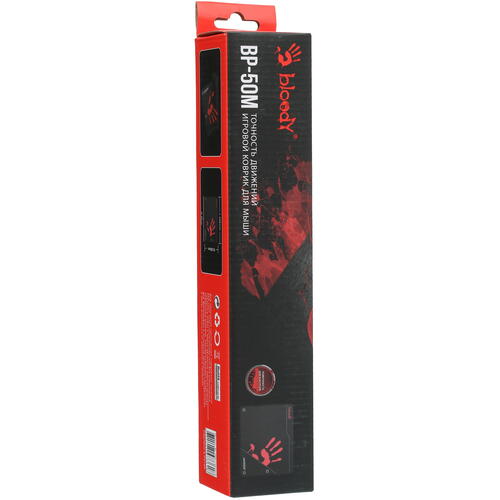 Купить Коврик A4Tech Bloody BP-50M (M) черный  5093831. Характеристики, отзывы и цены в Донецке