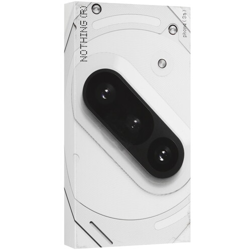 Купить 6.77" Смартфон Nothing Phone 3A 128 ГБ белый  5618669. Характеристики, отзывы и цены в Донецке