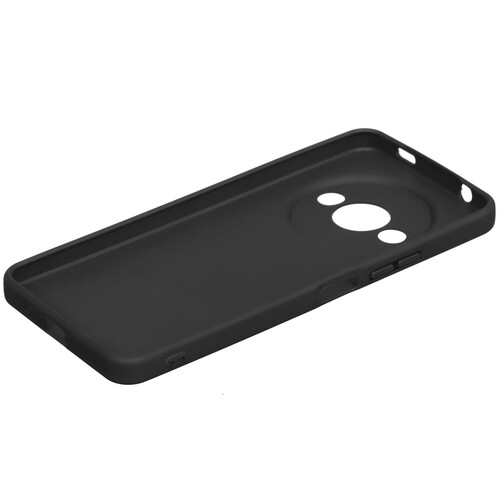 Купить Накладка  DF для Xiaomi Redmi A3/A3x/ POCO C61 черный  5483689. Характеристики, отзывы и цены в Донецке