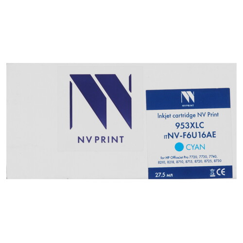 Купить Картридж NV Print 953XLC голубой  5643276. Характеристики, отзывы и цены в Донецке