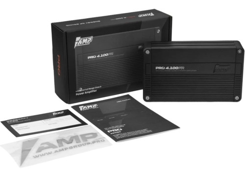 Купить Усилитель AMP PRO 4.100FR  9310746. Характеристики, отзывы и цены в Донецке