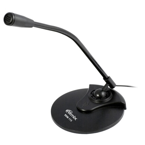 Купить Микрофон Ritmix RDM-115 черный  6613643. Характеристики, отзывы и цены в Донецке