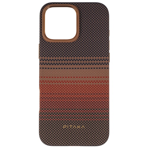 Купить Накладка  Pitaka Military-Grade Protective Case для Apple iPhone 16 Pro Max коричневый/серый  5492739. Характеристики, отзывы и цены в Донецке