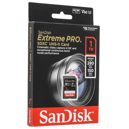 Купить Карта памяти SanDisk Extreme Pro SDXC 1024 ГБ [SDSDXEP-1T00-GN4IN]  5470866. Характеристики, отзывы и цены в Донецке