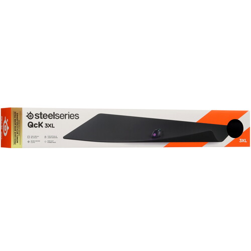Купить Коврик SteelSeries QcK (3XL) черный  5450118. Характеристики, отзывы и цены в Донецке