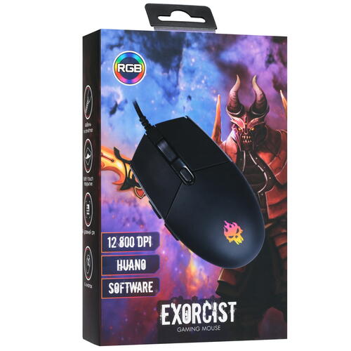 Купить Мышь проводная DEXP Exorcist DG-102  черный  5045676. Характеристики, отзывы и цены в Донецке
