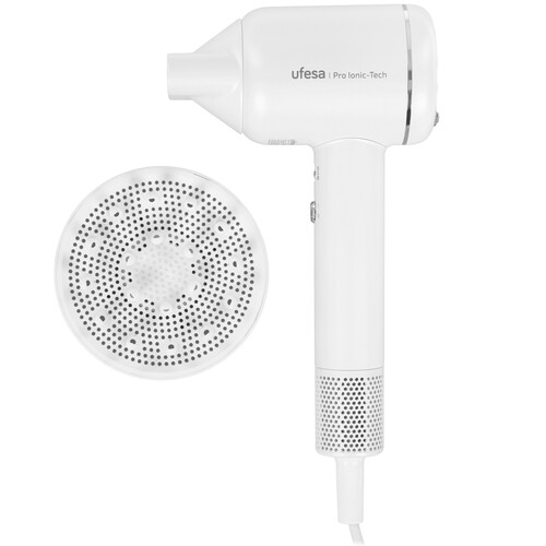 Купить Фен Ufesa Pro Ionic Tech бежевый/бежевый  9277384. Характеристики, отзывы и цены в Донецке