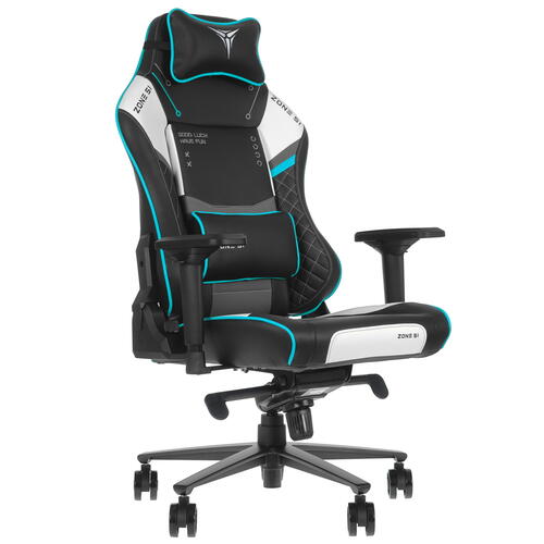 Купить Кресло игровое ZONE 51 Cyberpunk Limited голубой  5044382. Характеристики, отзывы и цены в Донецке