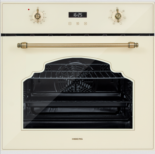 Купить Электрический духовой шкаф HIBERG VM 6260 RY бежевый  9079290. Характеристики, отзывы и цены в Донецке