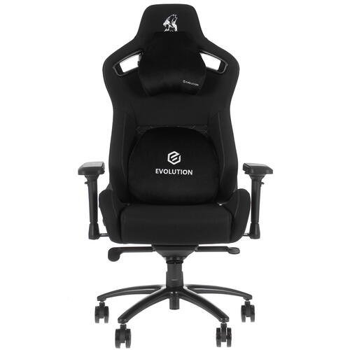Купить Кресло игровое Evolution LEGEND черный  5095151. Характеристики, отзывы и цены в Донецке