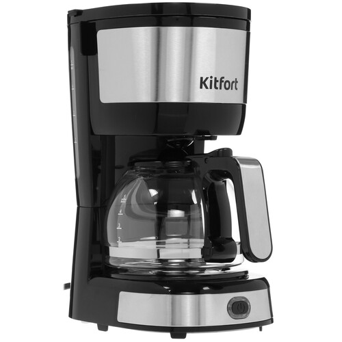 Купить Кофеварка капельная Kitfort KT-730 черный  8169960. Характеристики, отзывы и цены в Донецке