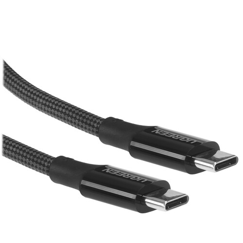 Купить Кабель круглый Ugreen USB Type-C - USB Type-C черный 1 м  5624633. Характеристики, отзывы и цены в Донецке