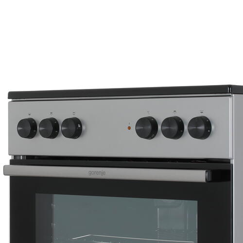 Купить Электрическая плита Gorenje GEC6A11SG серый  5074217. Характеристики, отзывы и цены в Донецке