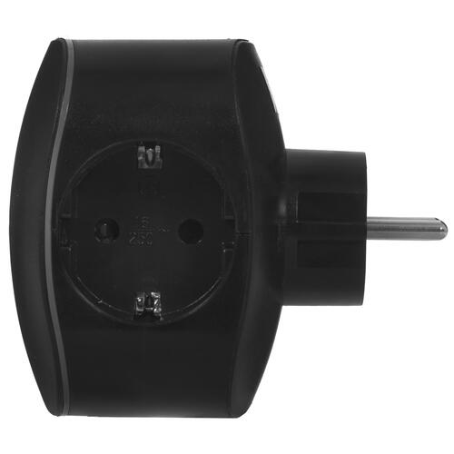 Купить Разветвитель ЭРА SP-3e-USB-BLACK черный  5400641. Характеристики, отзывы и цены в Донецке