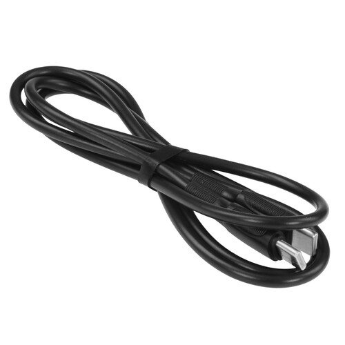 Купить Кабель круглый Borofone USB Type-C - USB Type-C черный 1 м  9244400. Характеристики, отзывы и цены в Донецке