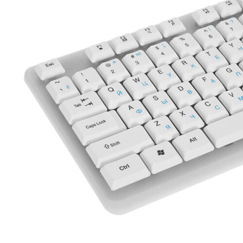 Купить Клавиатура  проводная Defender White GK-172  5413476. Характеристики, отзывы и цены в Донецке
