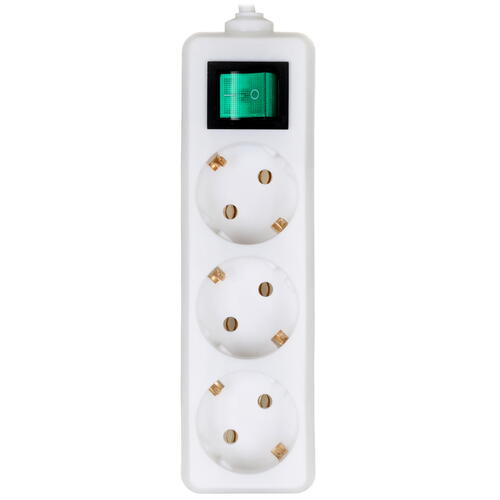 Купить Удлинитель DEXP Ground 350W белый  5080434. Характеристики, отзывы и цены в Донецке
