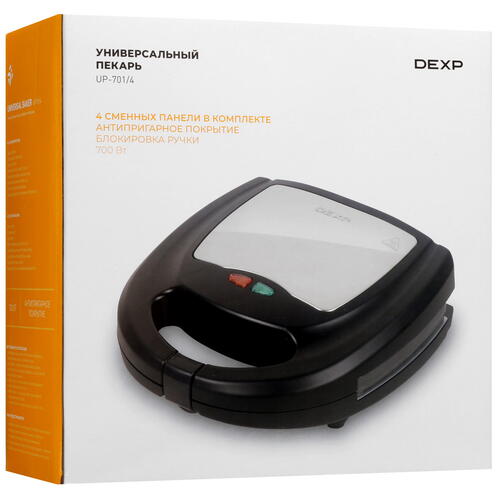 Купить Универсальный пекарь DEXP UP-701/4 черный  5036807. Характеристики, отзывы и цены в Донецке