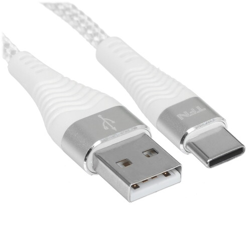 Купить Кабель круглый TFN USB Type-C - USB 2.0 Type-A белый 2 м  5616521. Характеристики, отзывы и цены в Донецке