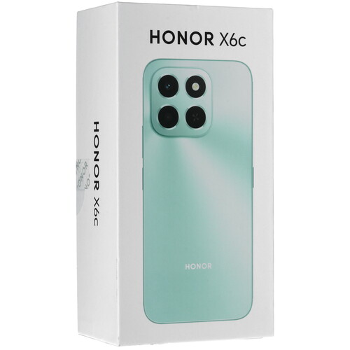Купить 6.61" Смартфон HONOR X6c 128 ГБ белый  5630283. Характеристики, отзывы и цены в Донецке
