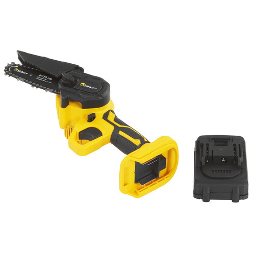 Купить Аккумуляторная цепная пила Kolner KCS 18-10-2K  шина - 10 см (4")  9135243. Характеристики, отзывы и цены в Донецке