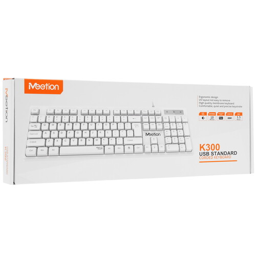 Купить Клавиатура  проводная Meetion K300  9307478. Характеристики, отзывы и цены в Донецке