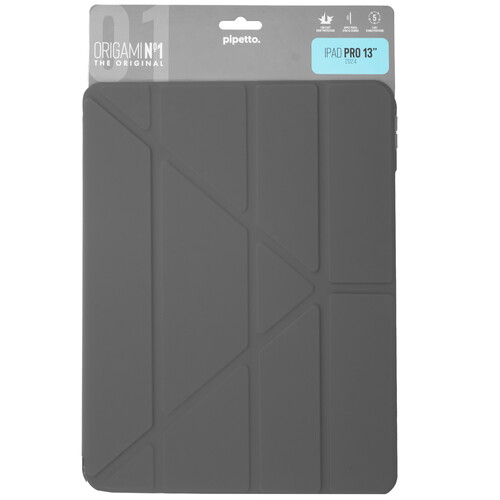 Купить Чехол-книжка Pipetto Origami No1 для Apple iPad Pro 13" (M4) серый  5604619. Характеристики, отзывы и цены в Донецке