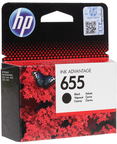 Купить Картридж HP 655 (CZ109AE) черный  0154943. Характеристики, отзывы и цены в Донецке