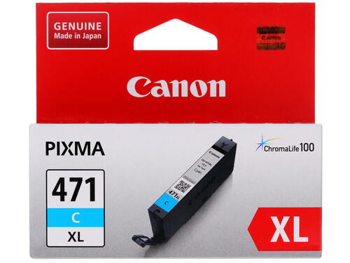 Купить Картридж Canon CLI-471C XL голубой  1040139. Характеристики, отзывы и цены в Донецке