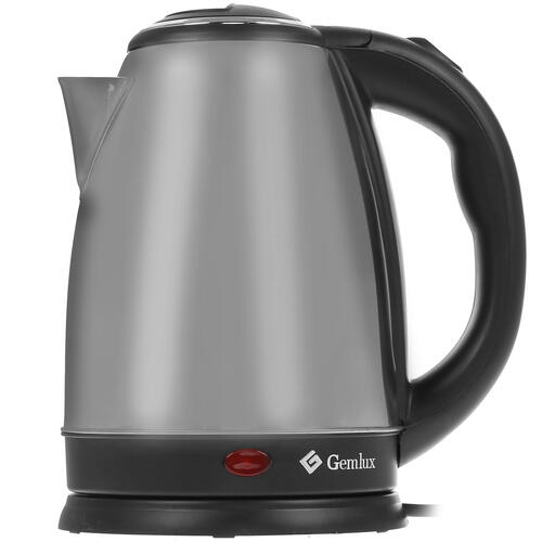 Купить Электрочайник GEMLUX GL-K101SS серебристый  8109415. Характеристики, отзывы и цены в Донецке