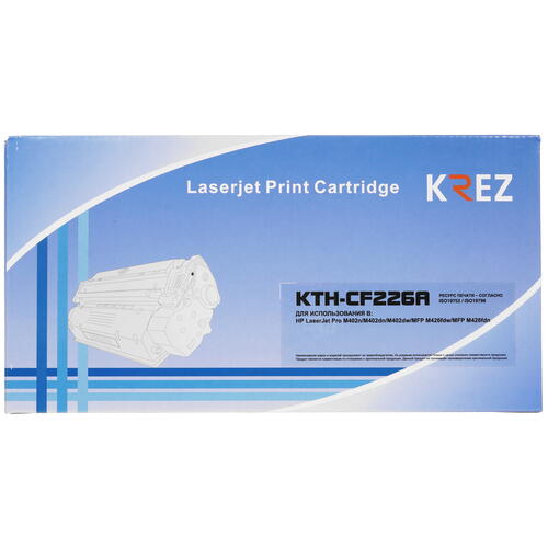 Купить Картридж лазерный KREZ KTH-CF226A черный  9922862. Характеристики, отзывы и цены в Донецке